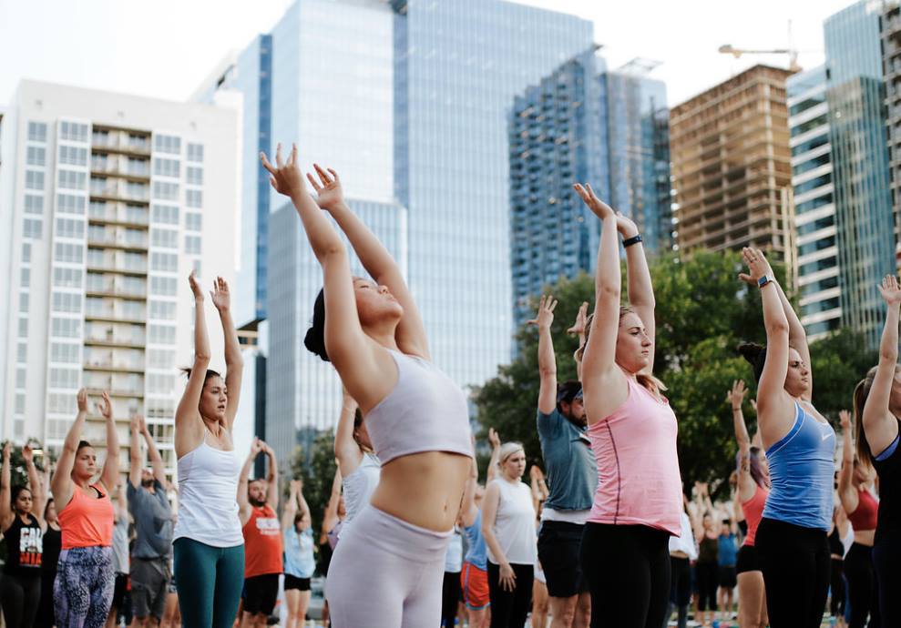 taking a yoga class is a great thing to do in Austin